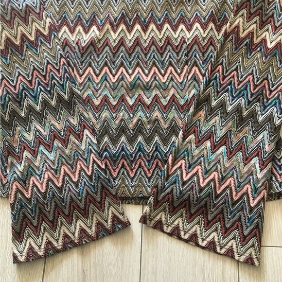 Wallis Faux Wrap Crochet Style Flare Long Sleeve Top Size 14 - Picture 6 of 12